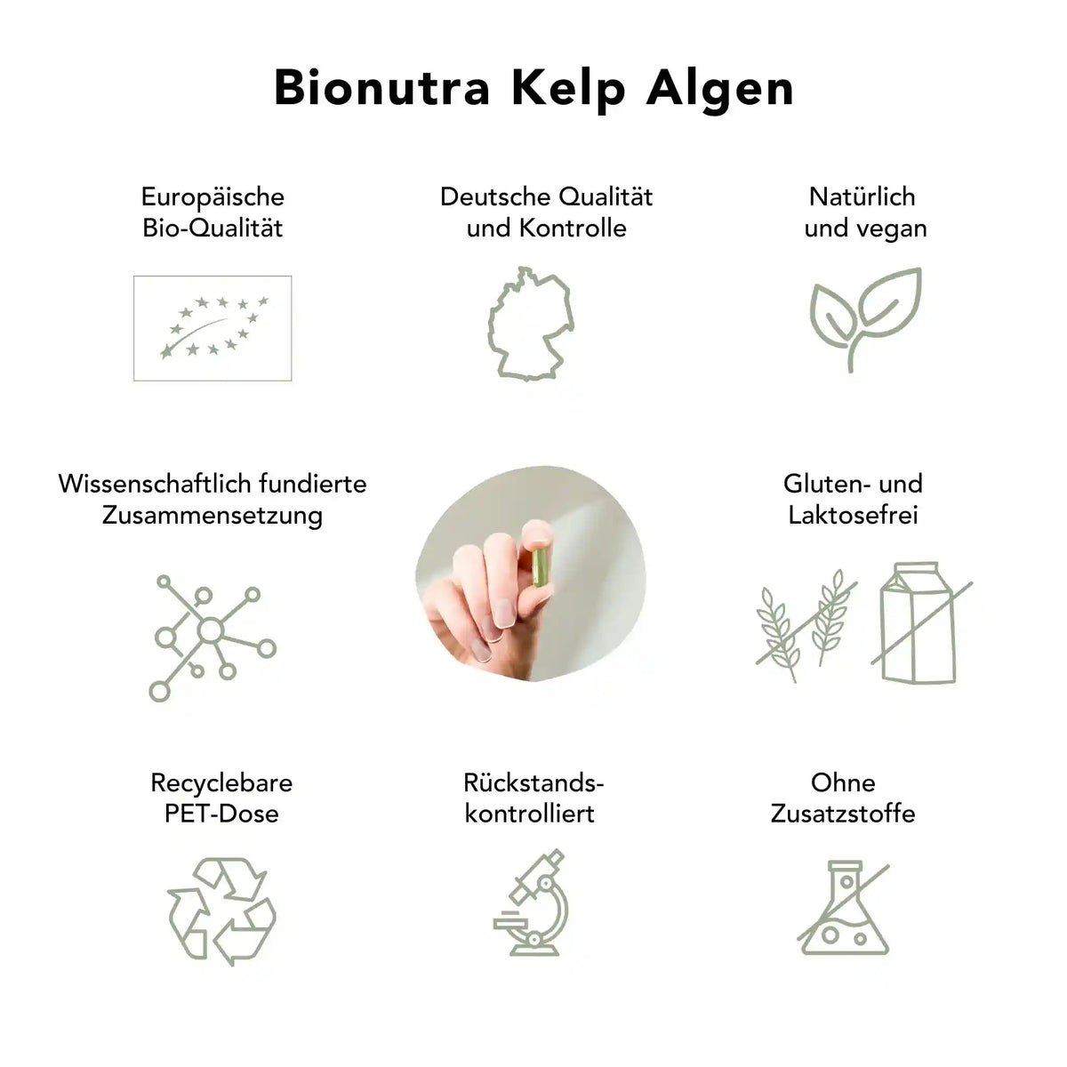 Bio_kelp_Kapseln: bio_vegan_rueckstandskontroliert, ohne_Zusatzstoffe, Gluten_und_Laktosefrei