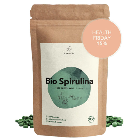 Bio Spirulina Tabletten / Presslinge