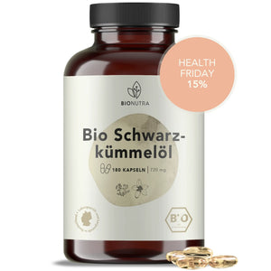 Bio Schwarzkümmelöl Kapseln, kaltgepresstes gefiltertes ägyptisches Öl