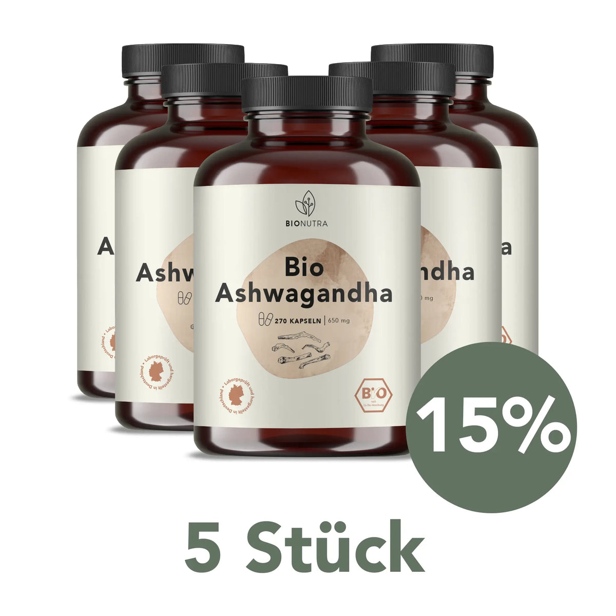 Bio Ashwagandha Kapseln