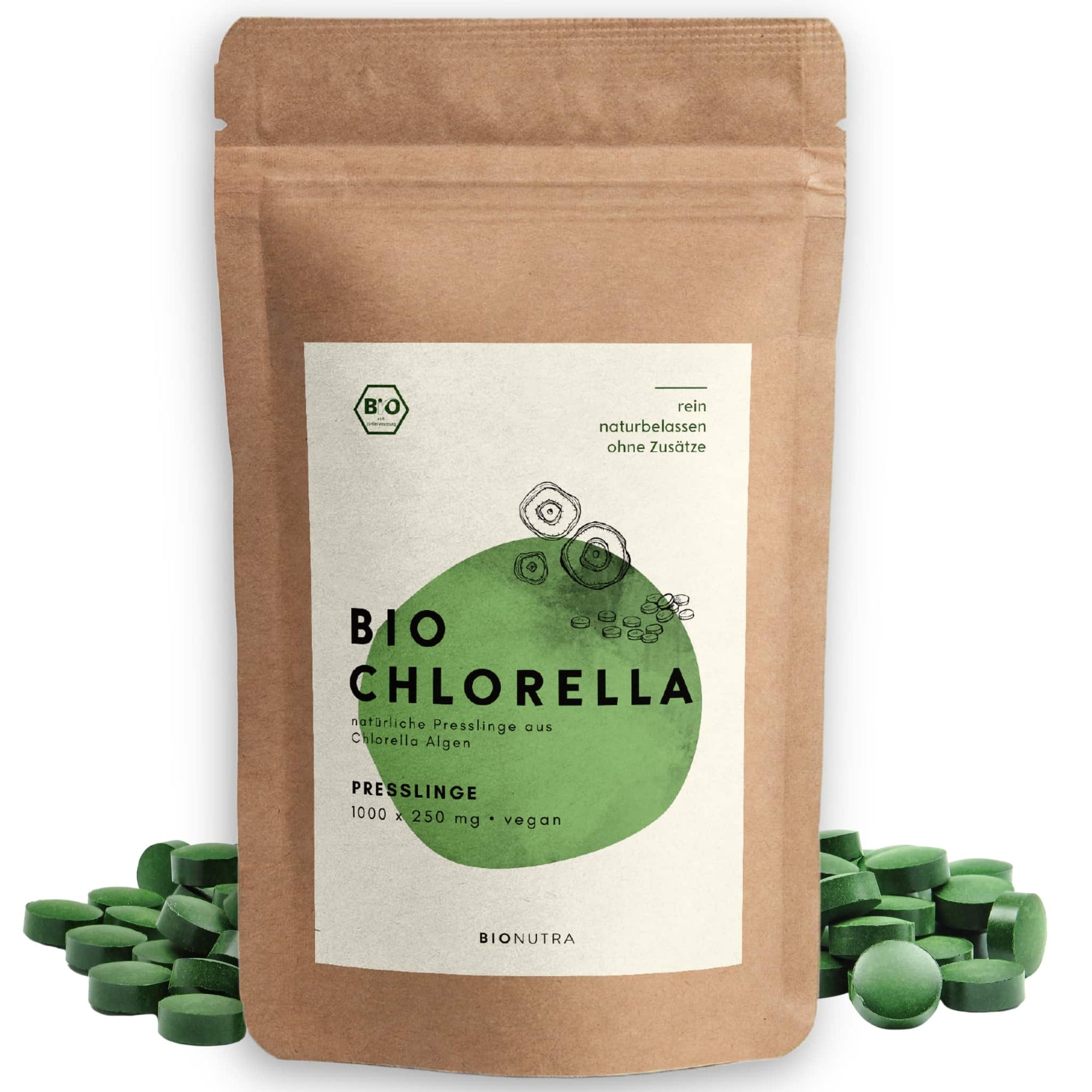 Bio Chlorella Tabletten 250g