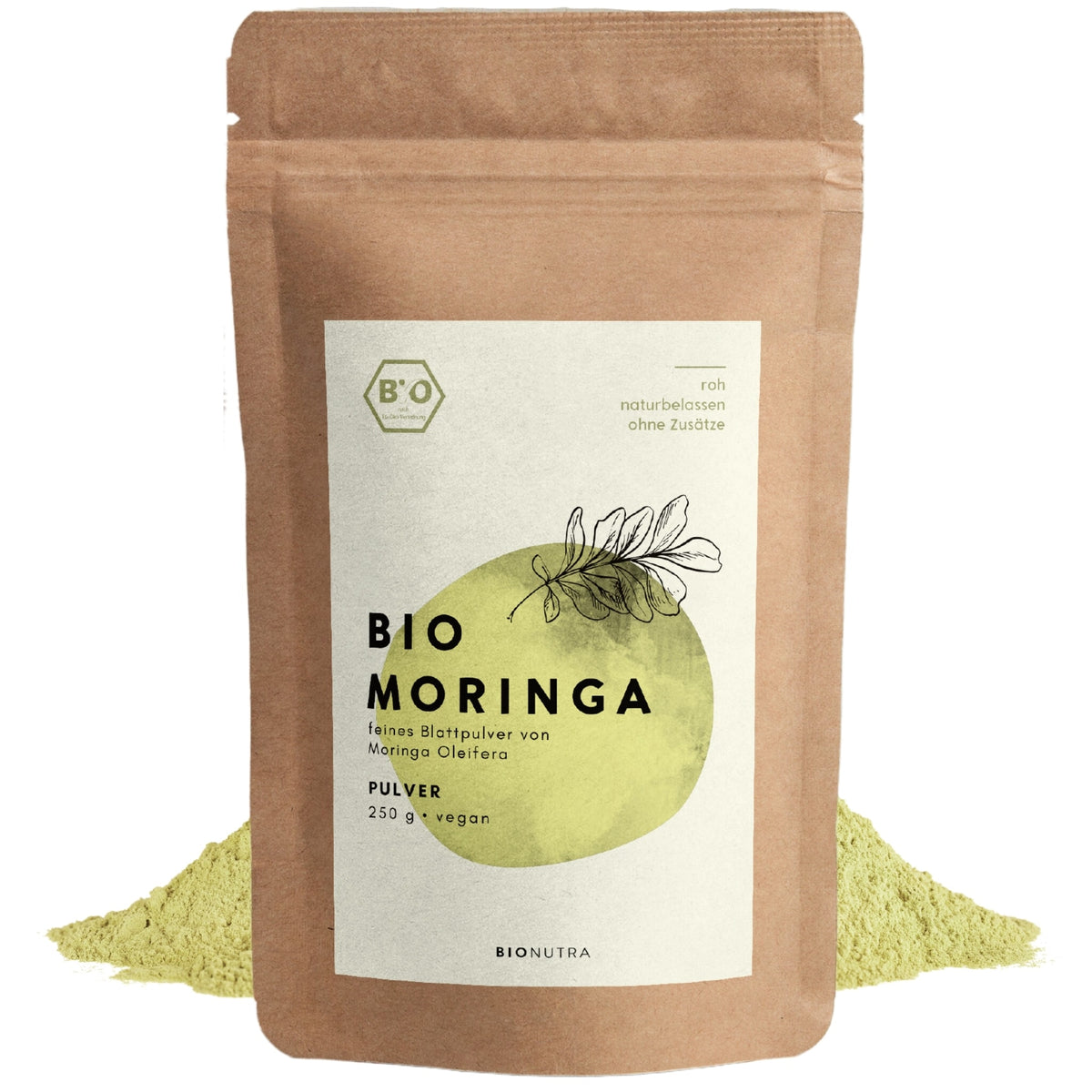Organic Moringa powder, fair production from Sri Lanka 