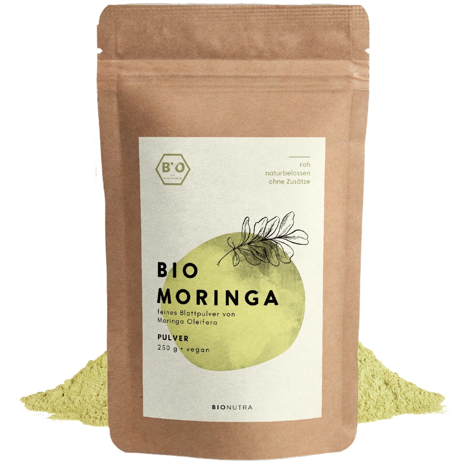 Organic Moringa powder, fair production from Sri Lanka 