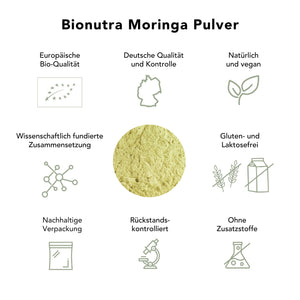 Bio Moringa Pulver, faire Produktion aus Sri Lanka