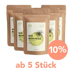 Bio Moringa Pulver 250g 5er set