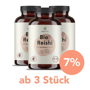 Bio Reishi Kapseln 650mg, 3er set