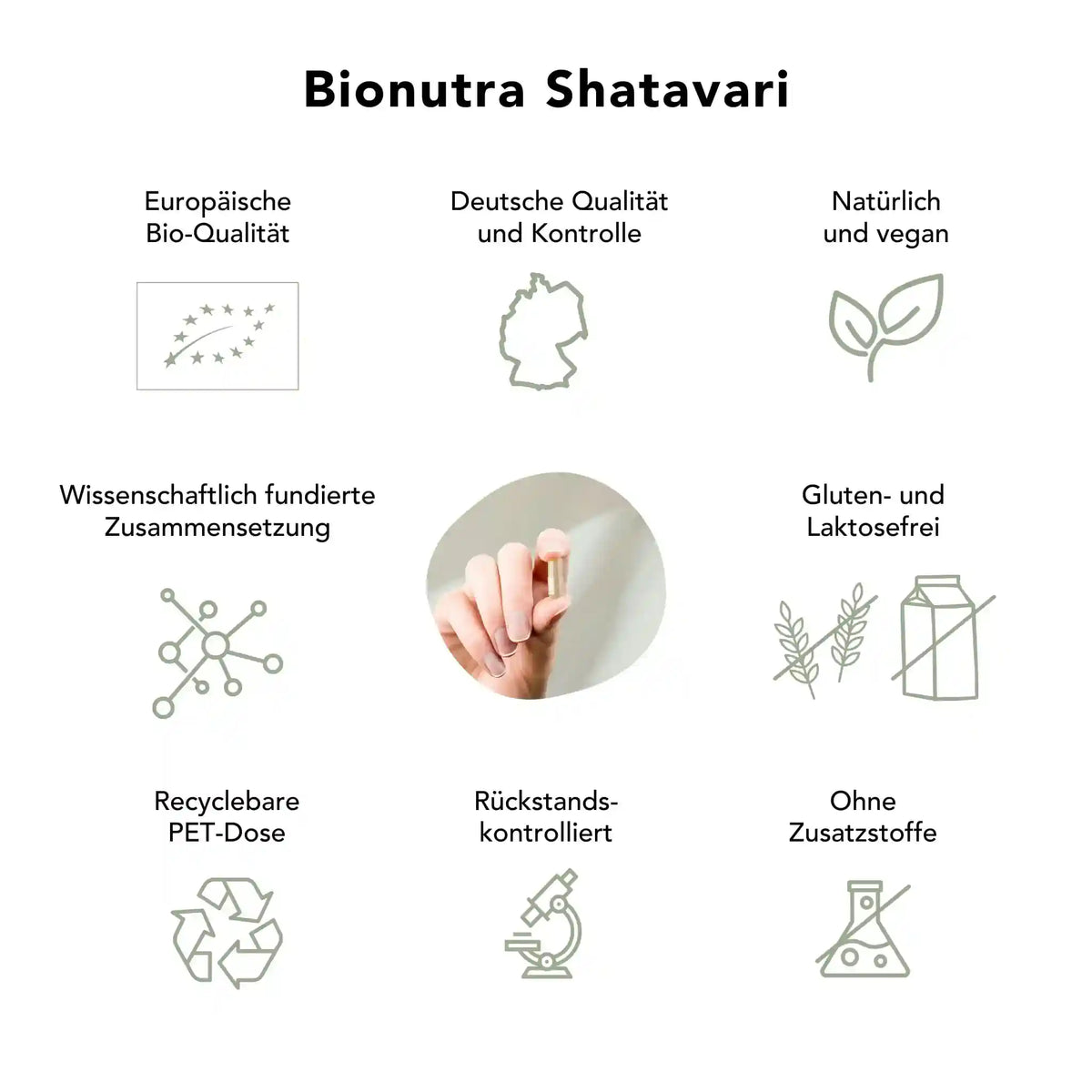 Bio_Shatavari_Kapseln: bio, vegan, rueckstandskontroliert, ohne_Zusatzstoffe, Gluten_und_Laktosefrei