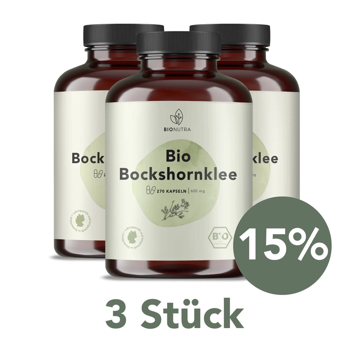 Organic fenugreek capsules 