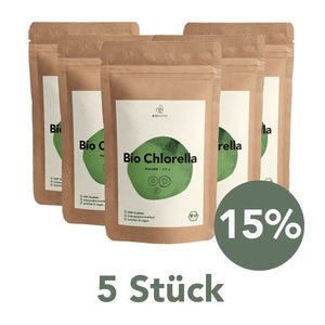 Bio Chlorella Pulver, membrangebrochen