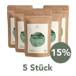 Organic chlorella spirulina powder, membrane-broken 