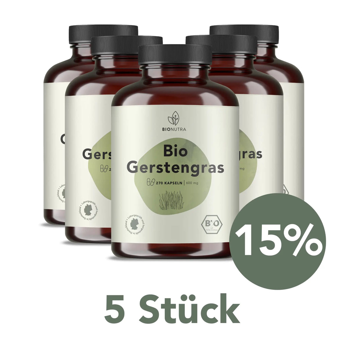 Bio Gerstengras Kapseln