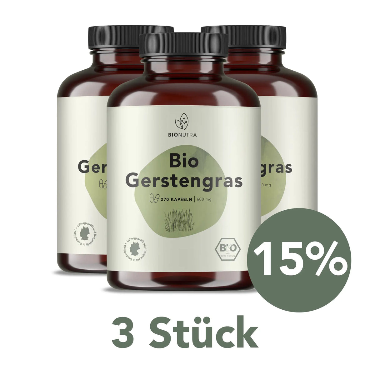 Bio Gerstengras Kapseln