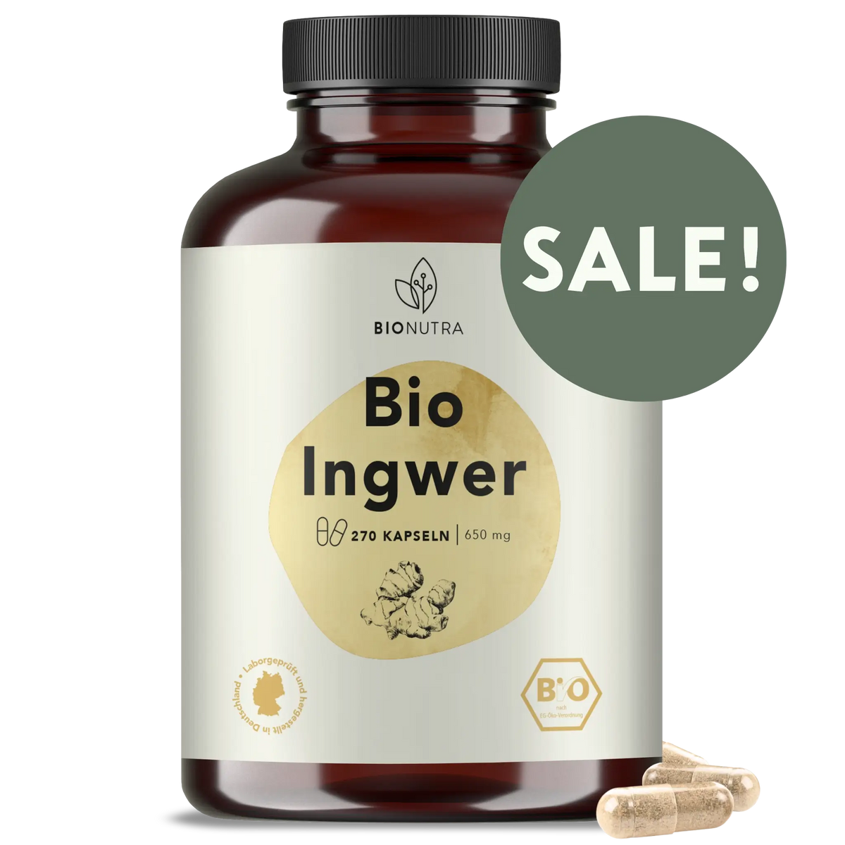 Bio Ingwer Kapseln