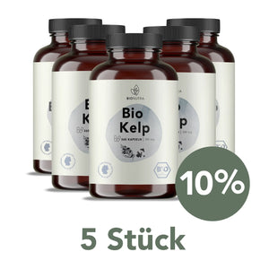 Bio Kelp Kapseln  (200 µg natürliches Jod) aus atlantischem Kelp