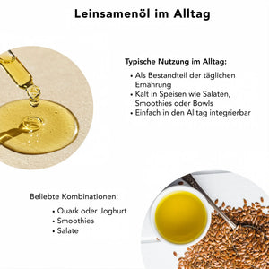 Bio Leinsamenöl Kapseln