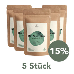 Organic Spirulina tablets / pellets 