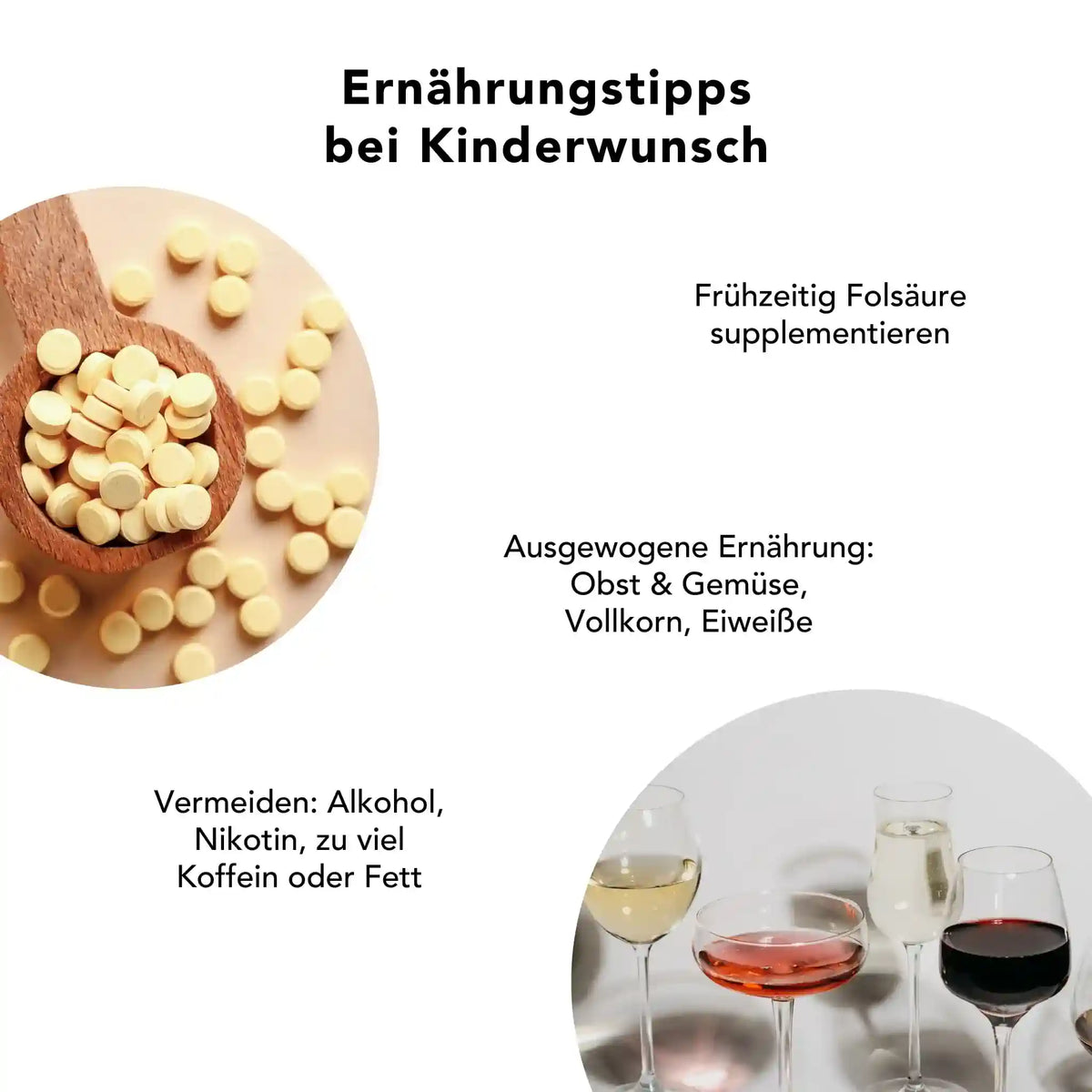 Folsäure, gesunde Ernährung und ayurvedische Pflanzen wie Shatavari können Frauen mit Kinderwunsch unterstützen